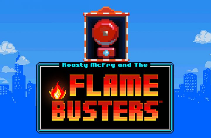 Flame Busters slot machine screenshot