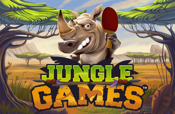 Jungle Games video slot machine screenshot