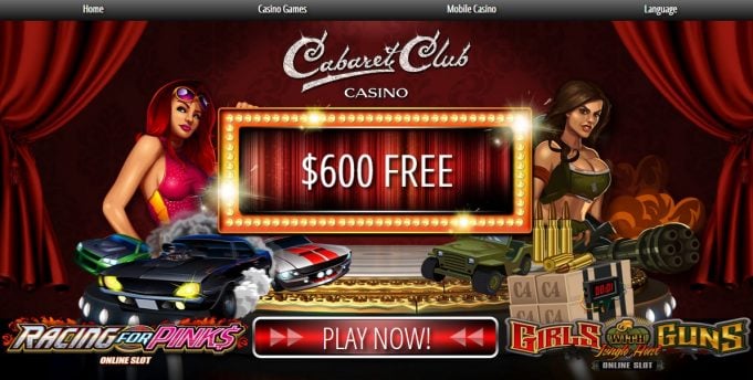Cabaret Club Casino screen