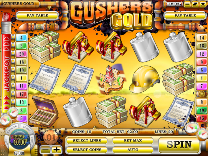 Gushers Gold slot machine screenshot