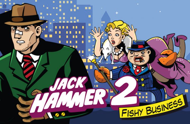 Jack Hammer 2 video slot machine screenshot