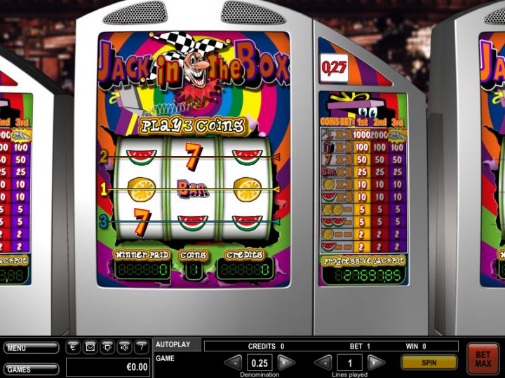 Jack in the Box slot game screenshot