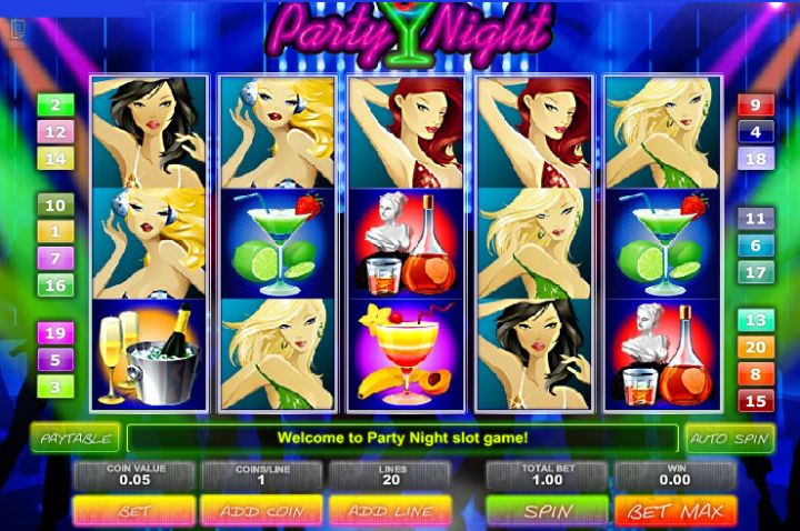 Party Night slot machine screenshot