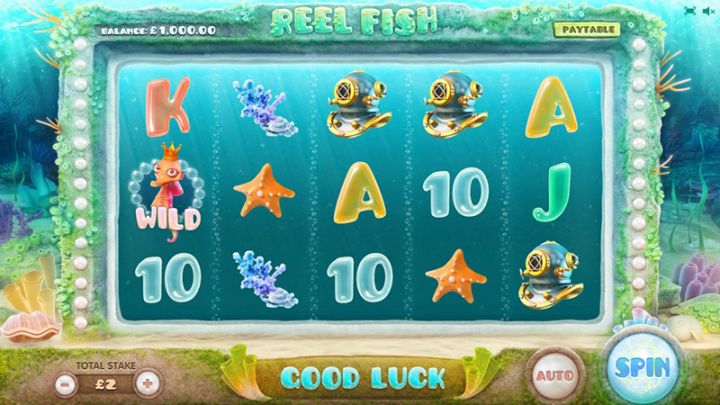 Reel Fish slot machine screenshot