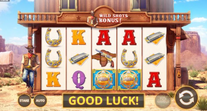 Wild Sheriff slot machine screenshot